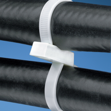 PANDUIT Double Loop Tie, 14.8L (376mm), Standard PLB4S-C